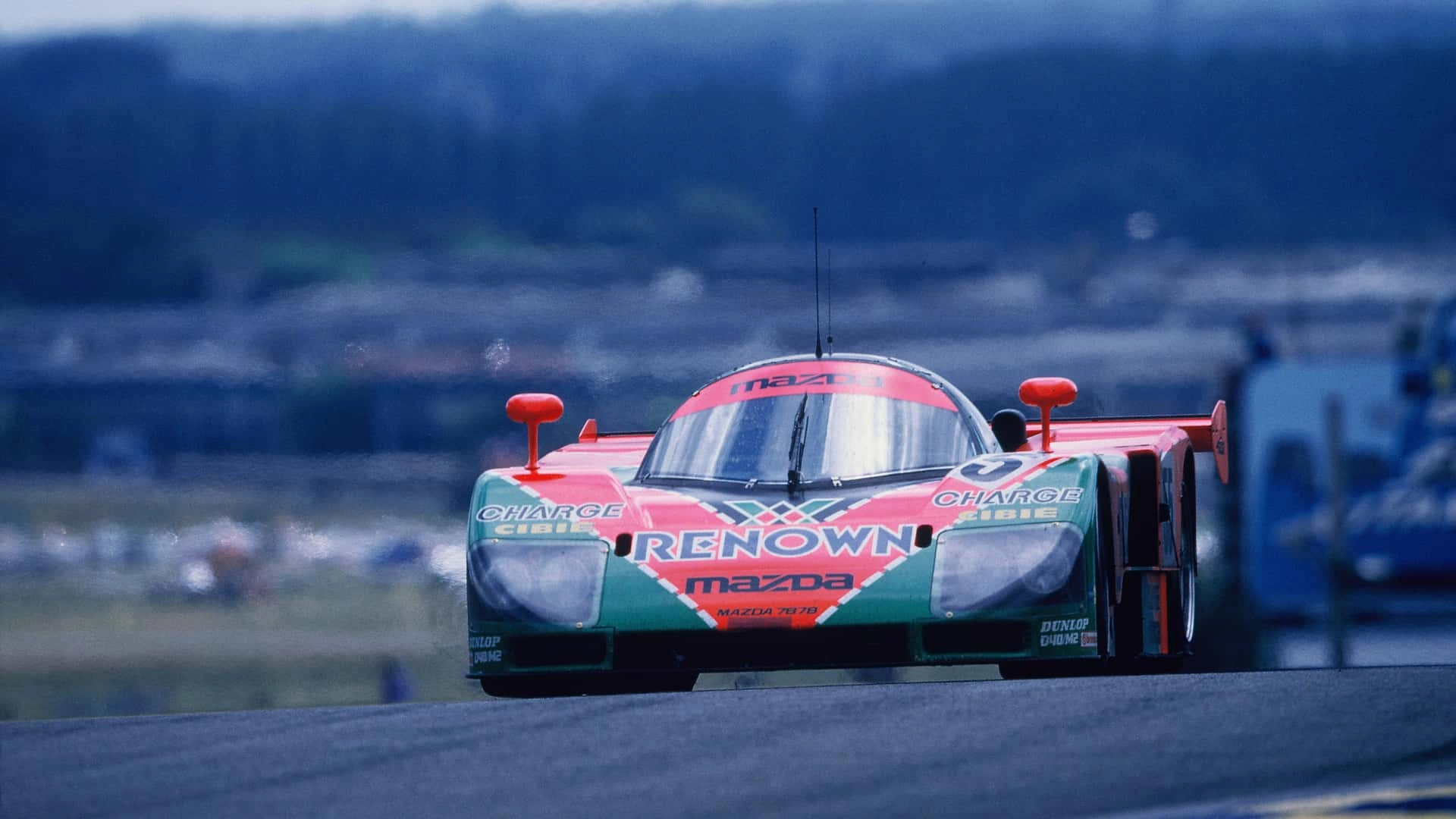Mazda 787b bei den 24 stunden von le mans 1991 (1)